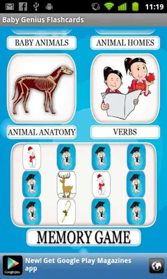 Baby Genius Flashcards android App screenshot 4