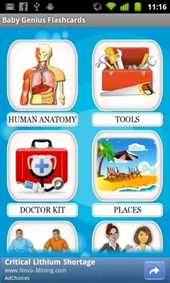 Baby Genius Flashcards android App screenshot 6